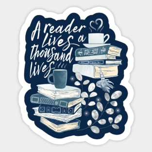 Luminous Library Sticker